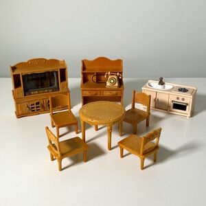 Calico Critters Furniture Set Of 11 (4-ZZ28)